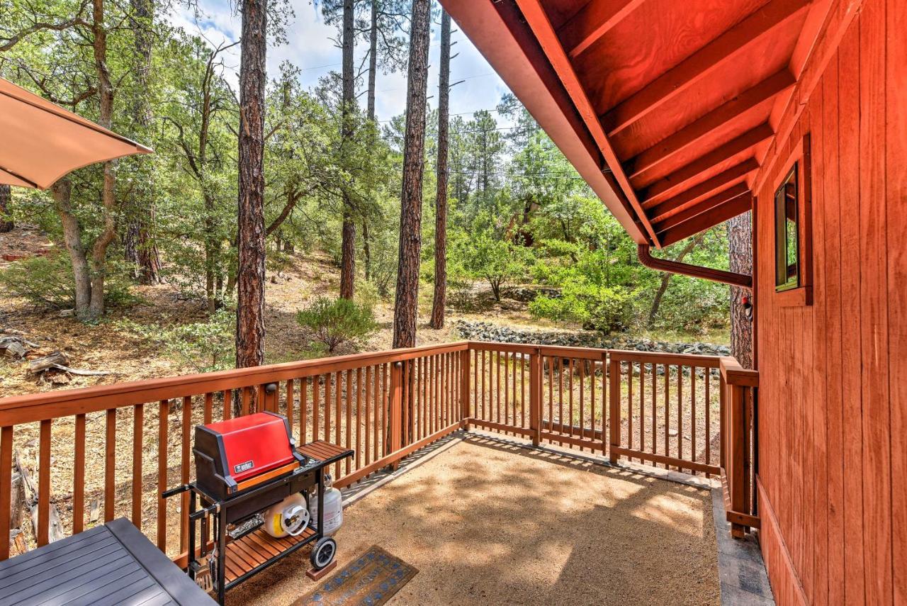 Prescott Cabin With Beautiful Forest Views And Deck! Exterior photo